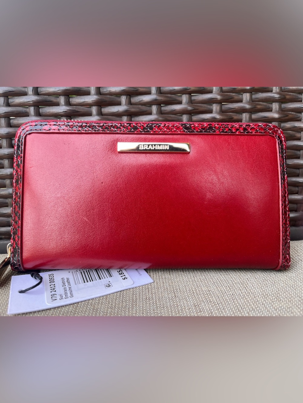 NWT Brahmin SURI in EMBRACE DIETRICH Melbourne Wallet